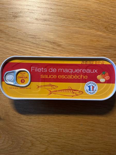 Agidra — Filets de maquereaux sauce escabèche
