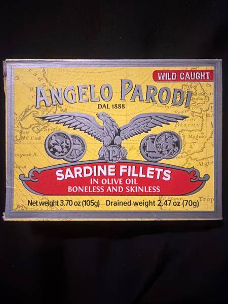 Angelo Parodi — Sardine Fillets in Olive Oil Boneless and Skinless