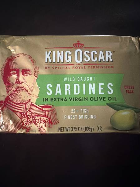 KING OSCAR — Cross Pack Wild Caught Sardines in Extra Virgin Olive Oil