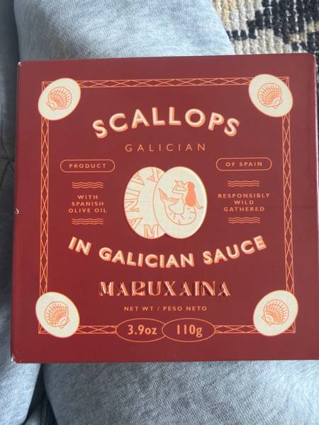 Maruxaina — Galician Scallops in Galician Sauce