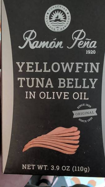 Ramón Peña — Yellowfin Tuna Belly in Olive Oil