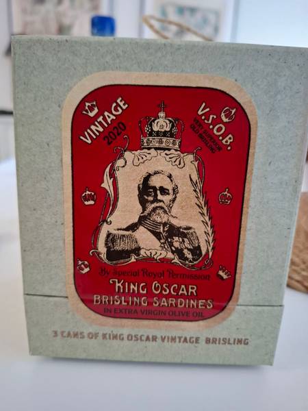 KING OSCAR — King oscar brisling sardines