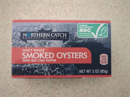 Northern Catch — Fancy Whole Smoked Oysters with Red Chili Pepper