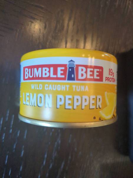Bumble Bee — Lemon Pepper Wild Caught Tuna