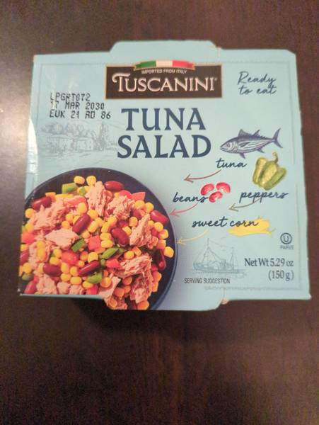 Tuscanini — Tuna Salad with Beans, Peppers, and Sweet Corn