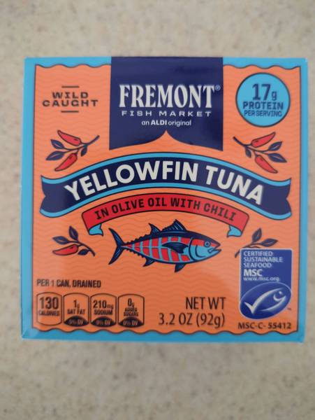 Fremont Fish Market — Yellowfin Tuna in Olive Oil with Chili