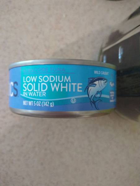 pics — Low Sodium Solid White Albacore Tuna in Water