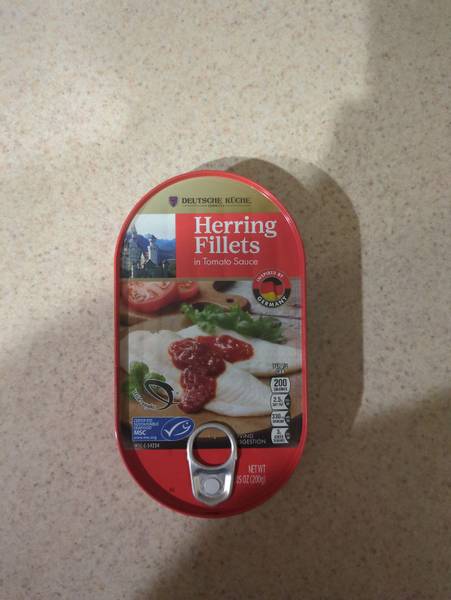 Deutsche Kuche — Herring Fillets in Tomato Sauce