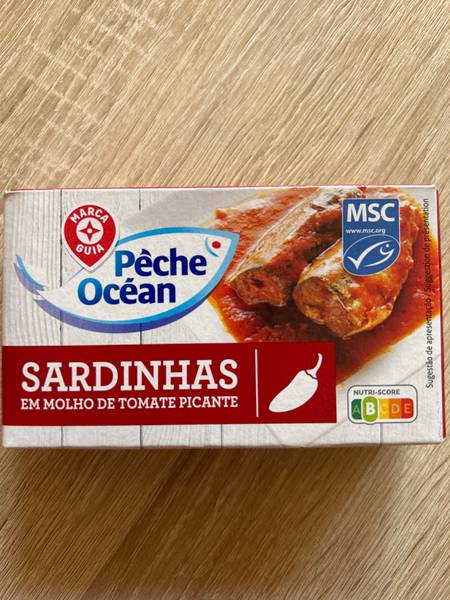 Pêche Océan — Sardinhas em Molho de Tomate Picante