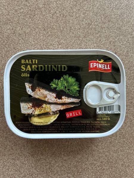 Epinell — Balti Sardiinid õlis (Baltic Sardines in Oil)