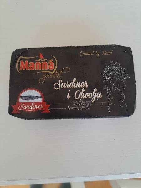 Manná Gourmet — Sardiner i Olivolja