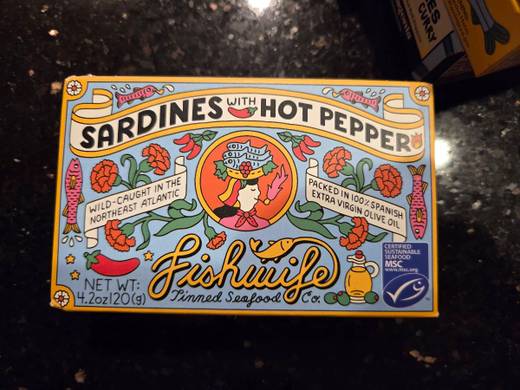 Fishwife — Sardines with Hot Pepper