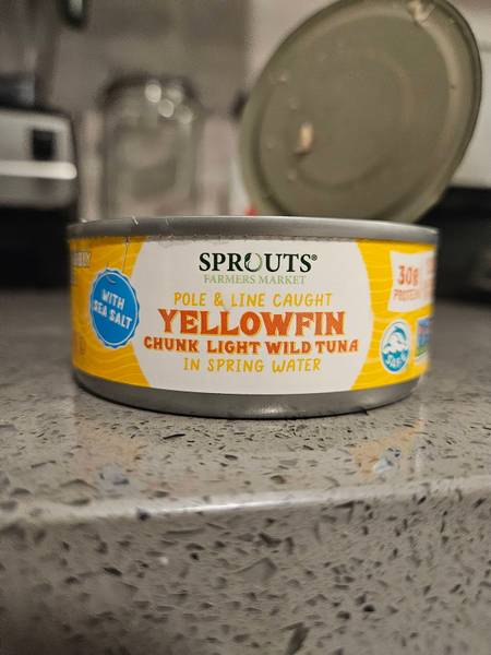 Sprouts Farmers Market — Yellowfin Chunk Light Wild Tuna in Spring Water