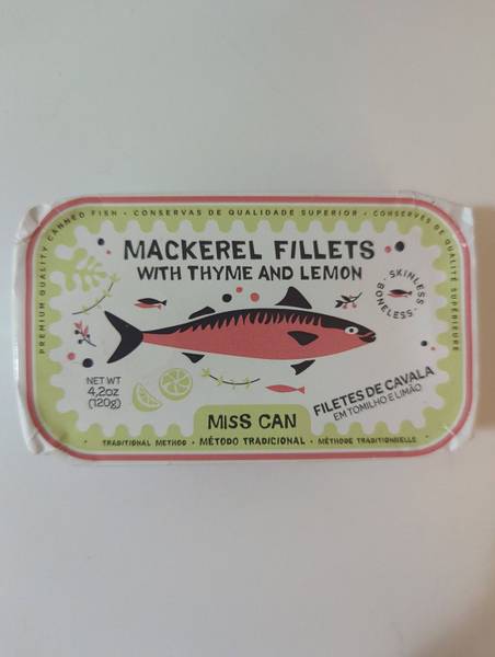 Miss Can — Mackerel Fillets with Thyme and Lemon