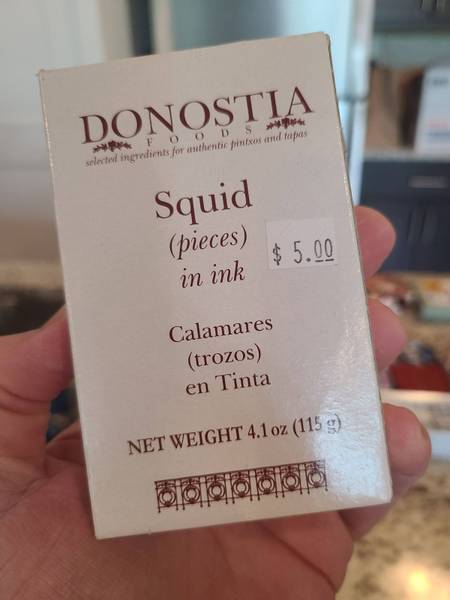 Donostia Foods — Squid (pieces) in Ink