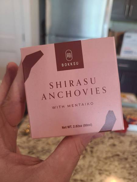 Bokksu — Shirasu Anchovies with Mentaiko