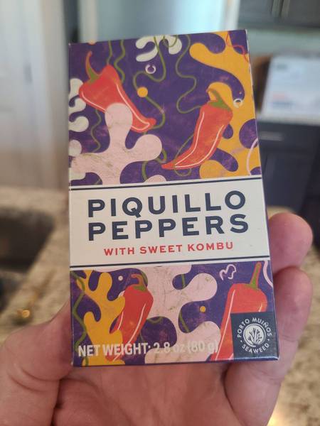 Porto Muiños Seaweed — Piquillo Peppers with Sweet Kombu