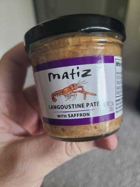 Matiz — Langoustine Paté with Saffron