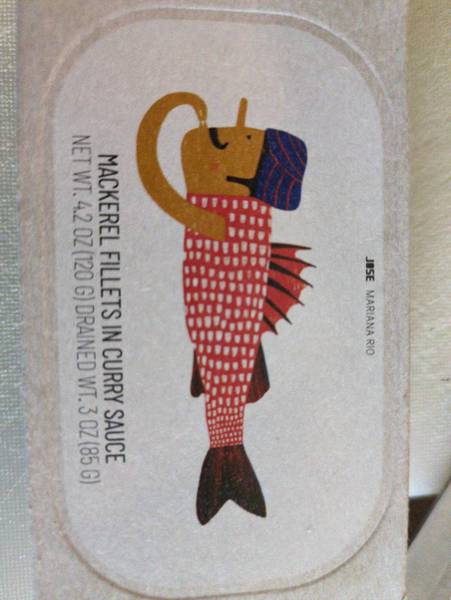 Jose Mariana Rio — Mackerel Filets in Curry Sauce