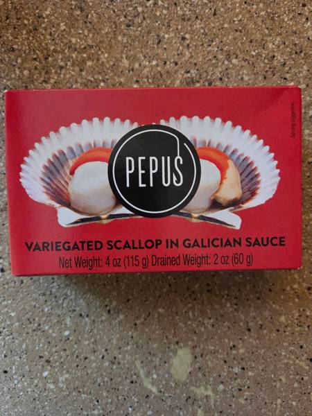 Pepus — Variegated Scallop in Galician Sauce