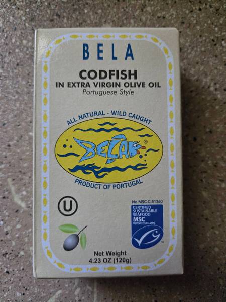 Bela — Codfish in Extra Virgin Olive Oil