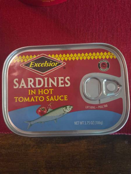 Excelsior — Sardines in Hot Tomato Sauce