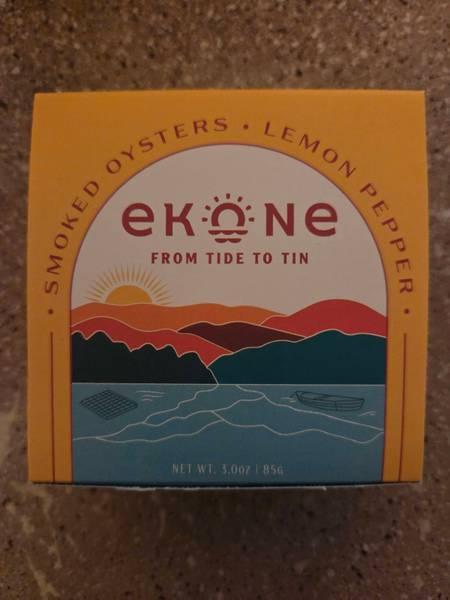 Ekone — Smoked Oysters Lemon Pepper