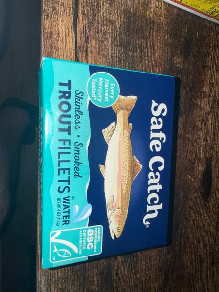 Safe Catch — Skinless Smoked Trout Fillets in Water