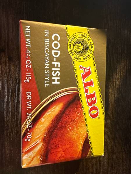 Albo — Cod-Fish in Biscayan Style