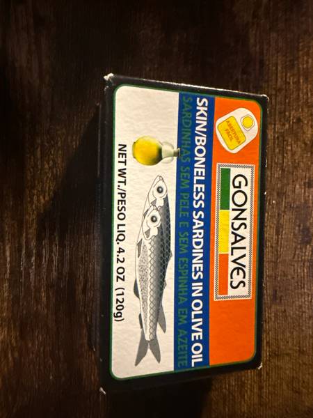 Gonsalves — Skin/Boneless Sardines in Olive Oil
