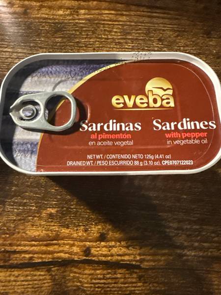 Eveba — Sardines with Pepper in Vegetable Oil