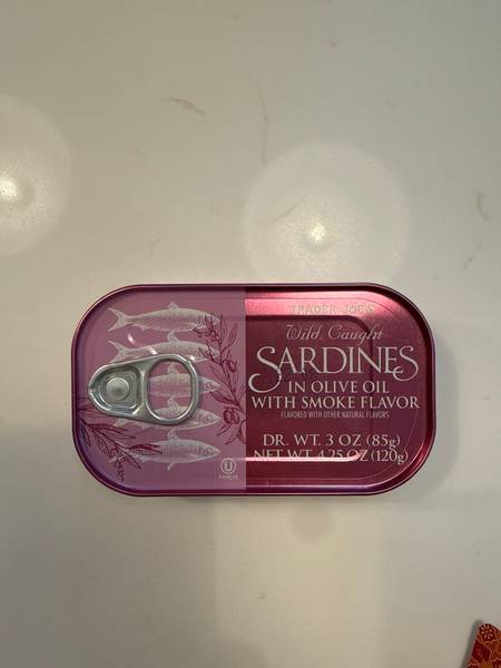 Trader Joe's — Wild Caught Sardines in Olive Oil with Smoke Flavor