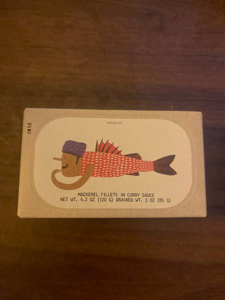 Jose Gourmet — Mackerel Fillets in Curry Sauce