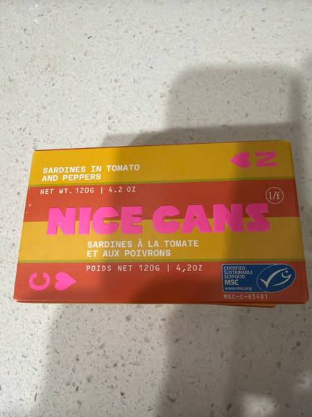 Nice Cans — Sardines in Tomato and Peppers