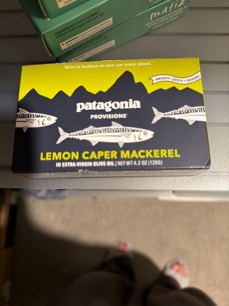 patagonia provisions — Lemon Caper Mackerel