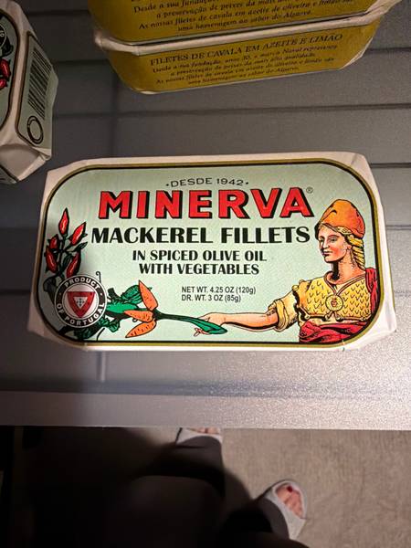 Minerva — Mackerel Fillets in Spiced Olive Oil with Vegetables