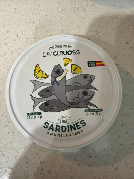 La Curiosa — Small Sardines in Olive Oil with Lemon
