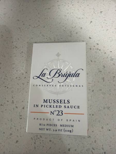 la brujula — Mussels in Pickled Sauce