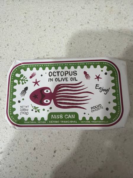 Miss Can — Octopus in Olive oil