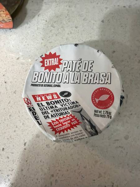 Pate de Bonito À la Brasa — Grilled Albacore Tuna Pate