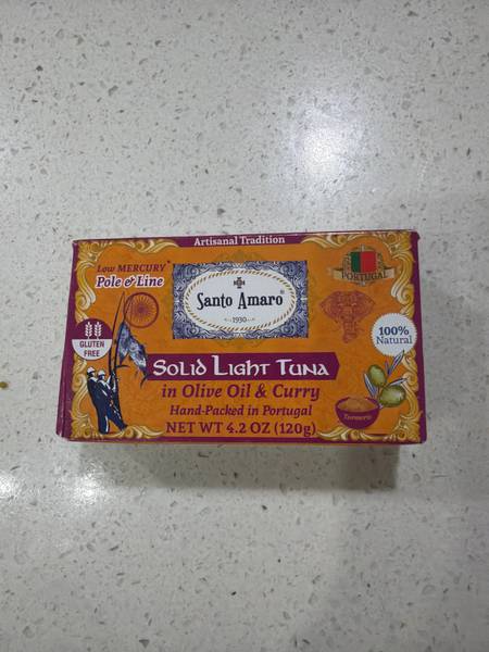 Santo Amaro — Solid Light Tuna in OO & Curry