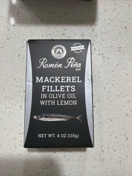 Ramón Peña — Mackerel Fillets in Olive Oil with Lemon