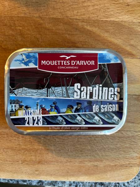 Les Mouettes d'Arvor — Sardines de saison à l' huile d'olive vierge extra Millésimées