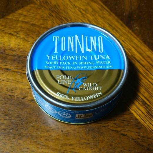 Tonnino — YELLOWFIN TUNA SOLID PACK IN SPRING WATER, YELLOWFIN IN SPRING WATER