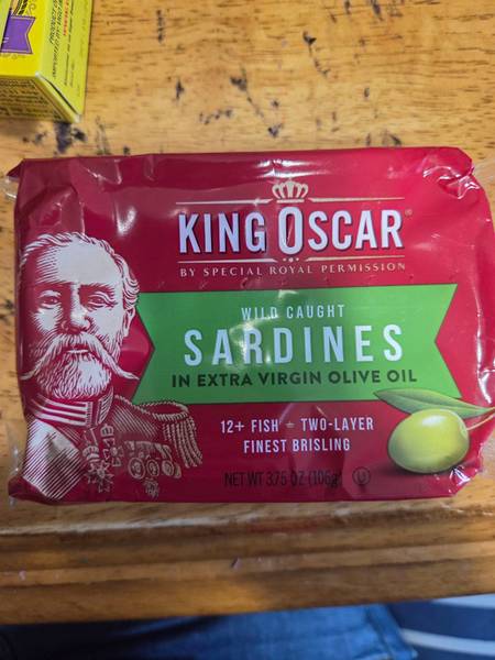KING OSCAR — SARDINES IN EXTRA VIRGIN OLIVE OIL