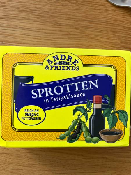 DOVGAN — Kieler Sprotten in Teriyakisauce