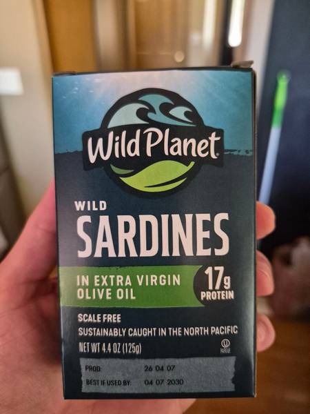 Wild Planet — LIGHTLY SMOKED WILD SARDINES IN EXTRA VIRGIN OLIVE OIL, LIGHTLY SMOKED