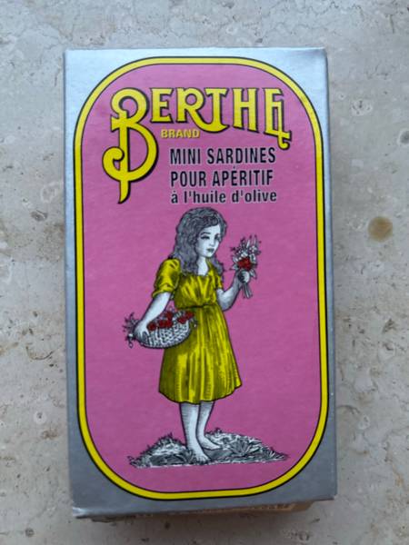 Berthe Brand — Mini sardines à l'huile d'olive