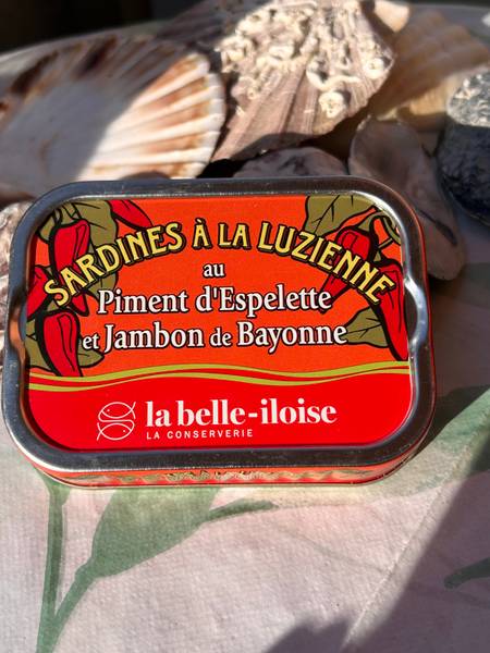 La belle-iloise — Sardines à la luzienne au piment d'Espelette