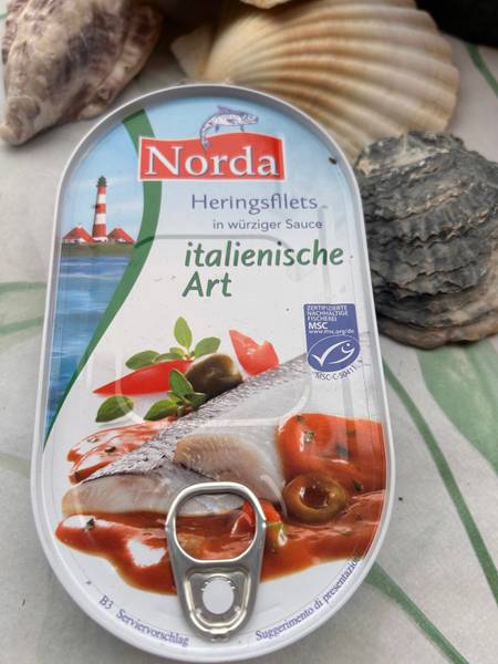 Norda — Heringsfilets in würziger Italia Sauce